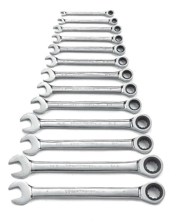 GearWrench 13 pc. SAE Combination Ratcheting Set