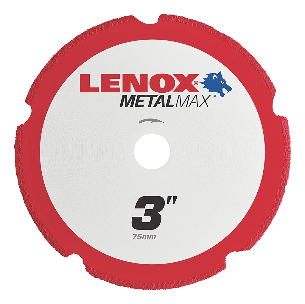 LENOX Cutting Wheel, Diamond Edge, 3-Inch - for Handheld Air Cut-Off Tool