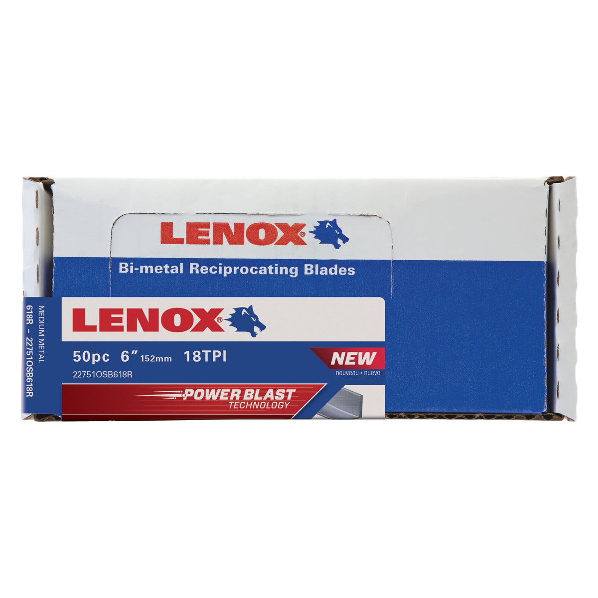 Lenox 22761OSB610R General Purpose Bi-Metal Reciprocating Saw Blade 6", 10 TPI