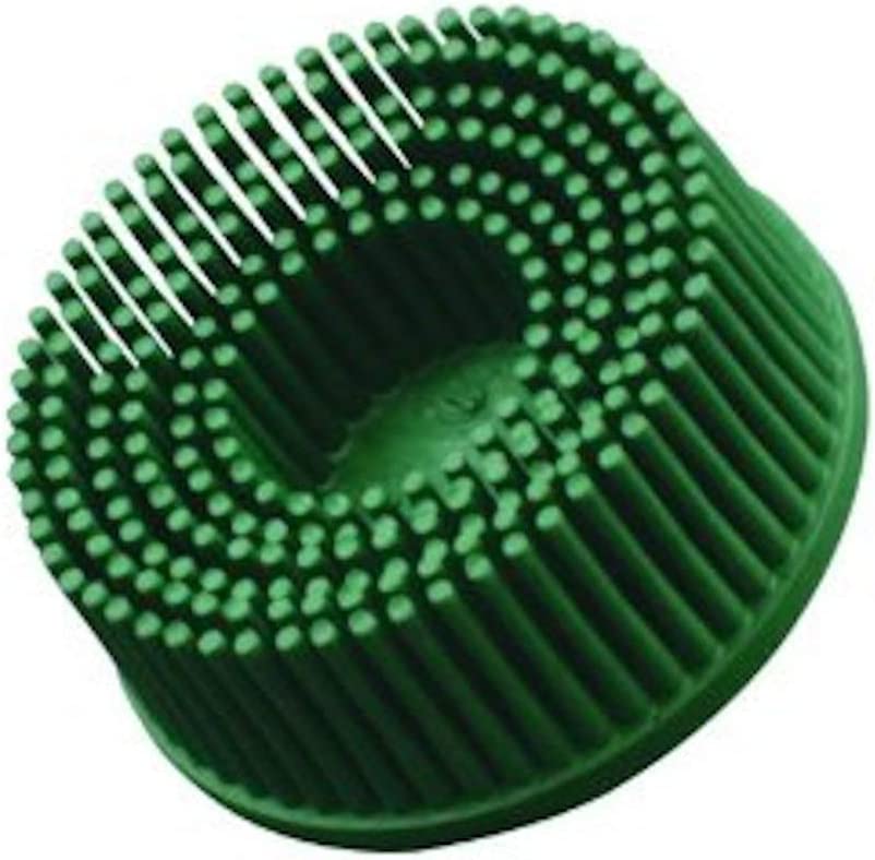 3M 3" Green Roloc Bristle Disc