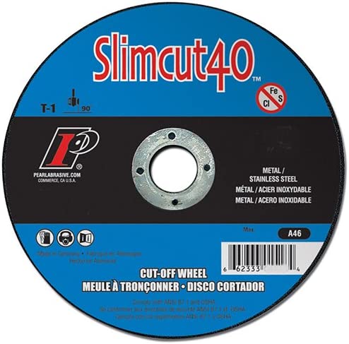 Pearl Slimcut™ 5" x .040" x 5/8" T-1 Cutting Wheel
