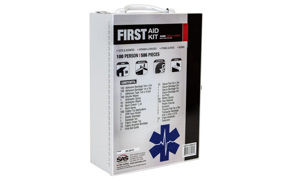SAS Safety 100-Person First-Aid Kit