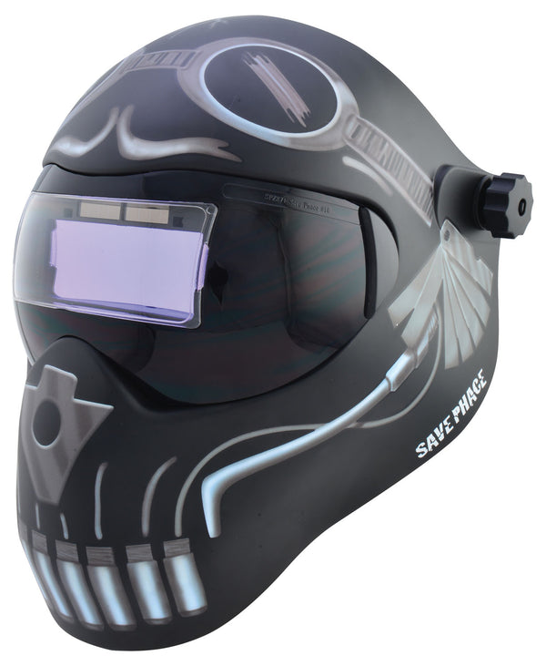 Save Phace EFP Auto-Darkening Welding Helmet - Skelator Graphics